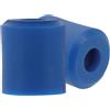 Operitacx 2 Pezzi Supporto da Parete per Snowboard e Sci, Verticale Blu | Materiale Ibrido Tpe, Installazione Semplice, per Casa e Montaggio a Muro, con 2 Viti Metalliche