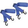 FRCOLOR 2 Pezzi Cinghia Porta Scarponi da Sci Multiuso Regolabile Blu | Nylon Resistente, Leggera e Facile da Trasportare, per Scarponi da Sci e Snowboard, Adulti