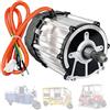SNHMFUH Motore Brushless 1500W 1800W per Triciclo Elettrico 48V 60V 72V con Albero 16 Denti e Supporto 5 Fori per Trike, Quad, Go-Kart e Progetti DIY