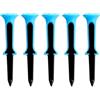 Jazuaiao 5 tee da golf professionali, design resistente, riduce l'attrito | Tee da golf fluorescenti, tipo pesante, base stabile per varie condizioni di gioco, durata, sicuro lungo