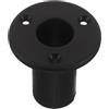 Yardwe Tappo Inserto Tubo per Scaletta Marina Insert Plug per Scaletta Dock Nylon Nero 25mm Accessorio di Montaggio per Yacht e Barca e Dock
