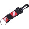 WOZOKI Cinghia per Cordino per Immersioni subacquee con Cinghia e 2 | Cordino per immersione in nylon per subacquei con cinghia in fettuccia, cordino anti-smarrimento per snorkeling, 2