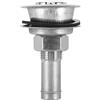 ibasenice Sfiato Serbatoio Barca 16mm in Acciaio Inox per Uso Marino | Riduce Accumulo di Pressione, Installazione Rapida, Previene Ingresso D'acqua, Finitura Argento