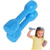 Générique Manubrio Peso A Mano Per - ABS 19x5cm Coppia | Giocattolo Sportivo Di | Per Con Manubri Da Ginnastica A Casa | Attrezzature Per L'Educazione Precoce Per Bambini Per La Coordi