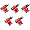 HAISENG 5Pcs Bike Cable Housing Guida Freno Shifter Line Adapter Biciclette Guida Idraulica Facile da Usare Bike Adattatore Idraulico Clip