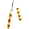 Risveglio Penna portatile Canna da pesca breve Sezione -Light FRP Sea Rod | Mini viaggio Pocket Fishing, per design telescopico compatto per campeggio all'aperto, escursionismo, oro per rosso, nero