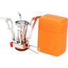 Risveglio Set di pentole da campeggio portatile con stufa, pentola non in | Kit di padelle, leggero, impilabile, con borsa a rete, per cucinare all'aperto, per escursioni e viaggi
