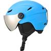 FytStycale Casco con Visiera | Fodera in Pile Morbido, Casco con Visiera Integrata, Traspirante, per Sport Invernali, L