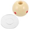 GRIRIW Billiard Aiming Trainer, Palla da Allenamento Biliardo in Resina 16mm, Allenatore di Colpi per Cue Ball e Pool Table, per Allenamento Casa e Intrattenimento Domestico
