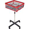 Tdoutop Attrezzatura per La Raccolta di Palline da Pong, Supporto Mobile per Riporre più Palline con Custodia a Rete, Porta Palline da Tennis da Tavolo P