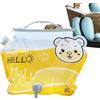 ノーブランド品 Borsa portatile per l'acqua da campeggio, contenitore per l'acqua da campeggio, bottiglia riutilizzabile da 8 litri con manico beccuccio, escursionismo, escursionismo, pesca, picnic, spiaggia, viaggi