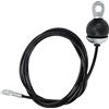 SUNGOOYUE Gym Pulley Cable Rivestimento in PU | Cavo da palestra con capacità di 220 libbre per allenamenti di forza a casa Capacità di carico di 220 libbre Rivestimento