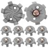 Kisangel 10 Pezzi Chiodi per Scarpe Chiodate 12mm, Tacchetti Golf Tpr | Leggeri e Portatili, Facili da Installare, Ricambio per Suola, Accessori Originali per Gioco