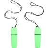 BESTOMZ 2 Pezzi Scatola Stagna Piccola Verde in Plastica O-Ring | Compatta e Tenuta D'acqua, Chiara Identificazione, per Chiavi e Telefono, per Surf e Spiaggia