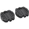 Risveglio Confezione da 2 pedali di ricambio per triciclo da bicicletta, in | Poggiapiedi Accessori, 6.7cm x 6.6cm Baby per Bike Pedal Set