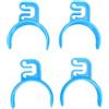 EVTSCAN Dispenser per Palline per Recinzione da Campo con Clip a sgancio rapido da 4 Pezzi per Gioco di Allenamento