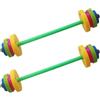 RCULWPLP Set di 2 Manubri per Bambini, Bilanciere per Bodybuilding E Powerlifting a Casa, Adatto a Bambini E Bambine Dai 3 Anni in Su. Attrezzatura per Allenam