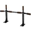Gralara Stazione Multifunzione 2 in 1 con Impugnature Imbottite Attrezzo Fitness Robusto per Garage