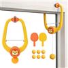 Générique Pong Porta per Allenatore Portatile per Porta | Set Di Allenamento Da Ping-pong Con Racchette Per Ragazzi Casa Palestra In Classe Sala Da X Festa