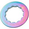 WAKMBOZS Ghiera di Bloccaggio per Cassetta Pignoni per Bici da Corsa, 8 velocità, 9, 10, 11, Coprivolano,Parti MTB 11T pignone per Bicicletta Falsamaglia Catena Bici(Lockring Radiant)