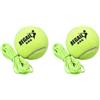 Generic 2Pcs Allenatore Tennis, Elasticità Palla Allenamento, Attrezzatura Elastica Resistente Con Cordino