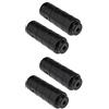 OTOTEC 2 Paia Di Pedane Per Acrobazie Per Bicicletta 110x38mm Pedali Cilindrici Neri Pedale Antiscivolo BMX Poggiapiedi Posteriore Adatto Per Asse Da 3/8 Pollici Accessori Per Attrezzatura Da Ciclismo