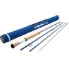 Redington Predator Salt Fly Rod - Canna da pesca ad azione rapida per acqua salata con custodia da viaggio, impugnatura a pozzetti, sedile per mulinello anodizzato, guide cromate, striper, scorfano