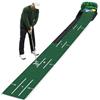 Generic Tappetino verde, tappetino da golf - tappetino da golf, tappetino in | Per uso interno, base in legno massello da golf con ritorno automatico della palla a casa