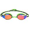 TYR Blackops 140 Ev Racing Mirrored Adult Goggles 296 - BRIGHT GREEN BLACK One Size