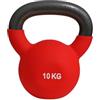 FastlaneGB FLG Fitness - Kettlebell in neoprene da 6 a 24 kg, pesi colorati in ghisa per esercizi di forza, cardio e a casa