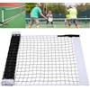 Risveglio Rete da pickleball 6,7 x 0,9 m, dimensioni standard, rete da | Cinghie elastiche per sport indoor outdoor, per pallavolo, badminton, tennis, facile installazione, nero