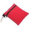 HAKIDZEL Piccola Borsa da Golf in Nylon Cerniera e Cintura | Design da Vita, Pratica per Riporre Accessori Sportivi, Si Aggancia alla Cintura o Borsa, Rosso