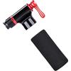 Generic Mini pompa ad aria per bicicletta in alluminio, compatta CO2, gonfiatore per mountain bike