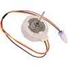 TCHWLGXS Motore del Ventilatore Dell'evaporatore del Frigorifero | Motore ventola evaporatore frigorifero, for 809069201, DC12V