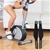 Risveglio Confezione da 2 cinghie per pedali per bicicletta, regolabili | Cinghie per staffe per attrezzature da palestra e fitness, clip in plastica con fibbie per la maggior parte delle cyclette