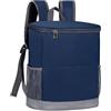 ノーブランド品 Borsa termica portatile, borsa termica a prova di perdite, zaino per ghiaccio a prova di perdite, accessorio per escursionismo, pranzo, picnic, leggero e da viaggio
