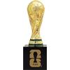 Wagon International Replica di Trofeo 3D da 70 mm con piedistallo con Licenza Ufficiale della Coppa del Mondo FIFA 2026