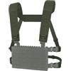 KRYDEX Tracolla tagliata al laser e cinghia posteriore con fibbie a sgancio rapido per MK3 MK4 MK5 Chest Rig (RG)
