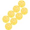 Chiyyak 50 palline da pratica per bambini, per interni, design cavo con buone caratteristiche elastiche, sicure per giocare, colore verde