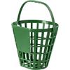 Zyuanyr Cestino per palline da golf, durevole contenitore per palline da | Borsa organizer per mazze da golf, resistente, leggera, contiene 50 palline, verde