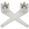 HEMOTON 2 Pezzi Chiave per Valvole Kayak Riutilizzabile in PVC, Leggera e | Canoe e Barche Gonfiabili, Serraggio Preciso delle Valvole, Aiuta a Prevenire Perdite D'aria