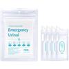 TAZIZI Sacchetti monouso per orinatoio, 4 pezzi, 700 ml, per lunghe | Sacchetti multiuso per vomito da viaggio per bambini maschi e femminili con orinatoio monouso portatile sigillato con