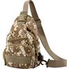 Generisch Sling Pack - Borsa a tracolla da uomo, borsa da petto da uomo, impermeabile, borsa leggera e portatile per sport all'aria aperta, passeggiate, uso quotidiano, mimetico, Siehe Beschreibung