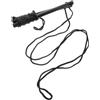 Operitacx Imbracatura da Sci per Maniglia, Corda Nera 30 CM | Cintura di Trazione Ammortizzante in PVC e Nylon, Facile da Usare, per Sci e Snowboard
