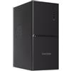 VulTech VCO-A1659P-N Case PC ATX in Acciaio SPCC con Alimentatore ATX 500W Incluso, USB 3.0, 2 USB 2.0, Supporto GPU 270 mm, Nero