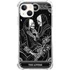 Qivtpjkrin The Lovers - Custodia per iPhone 13, motivo teschio con carta dei tarocchi, colore nero, compatibile con iPhone 13, design alla moda in TPU