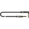 QUIK LOK - JUST/JR-3 SL Cavo Strumento 3 m Jack Mono 6,3 mm Angolato/Dritto - Serie JUST JR SL Connessioni SL Silver