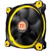 Thermaltake Riing 14 LED Ventola per PC, 140 mm, Giallo