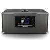 KATHREIN DAB+ 200 ultimate - System All-In-One z CD - Czarny | DAB+/FM, radio internetowe, wyświetlacz 3,2″, 2 × 20 W + 25 W (szczyt), streaming Amazon Music, Spotify, Deezer