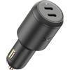 NOCO XGrid XV100 Caricatore Auto USB-C 100W 2 Porte GaN Ricarica Rapida | Ricarica rapida per MacBook Pro / Air, iPhone Duo / 18 / 17 / 16 / 15, iPad Pro, Samsung Galaxy, AirPods, Steam Deck e altri